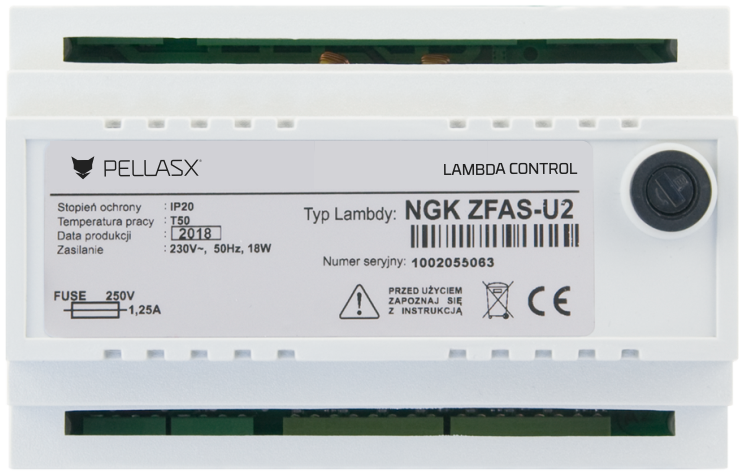 Lambdaregeling PellasX