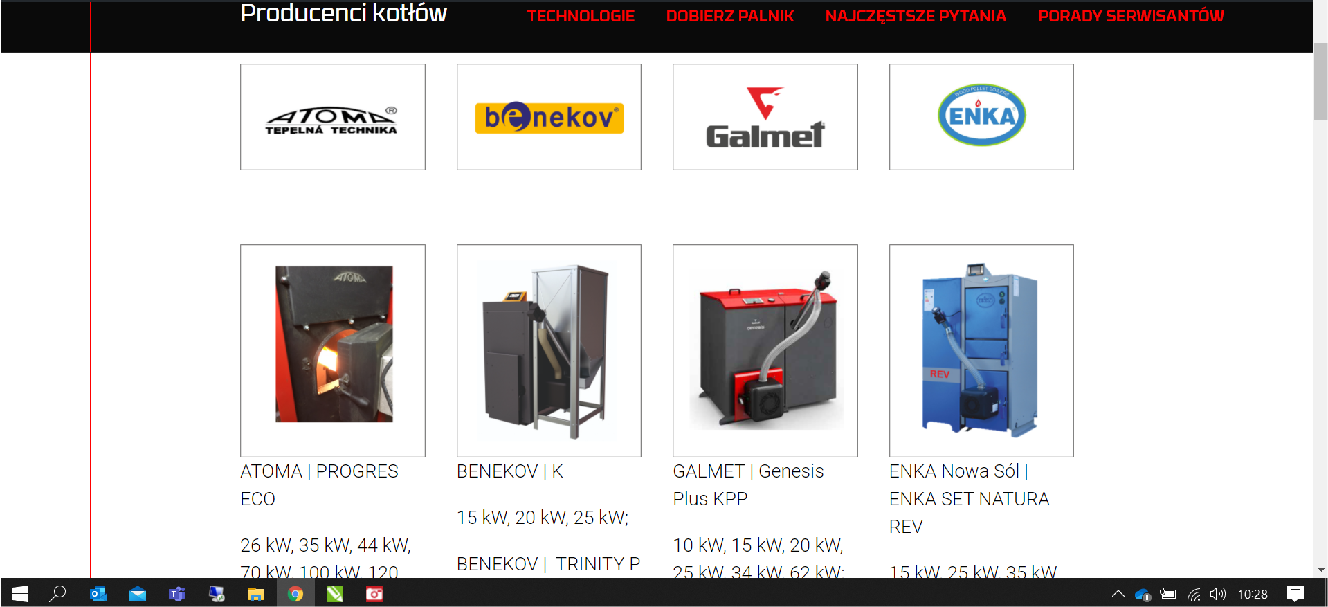 Ketels met PellasX-branders