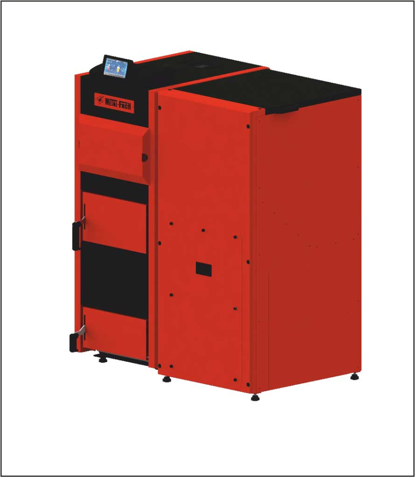 Ketel met PellasX-brander - metalfach_ketel