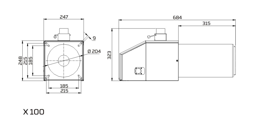 Brander PellasX X 100