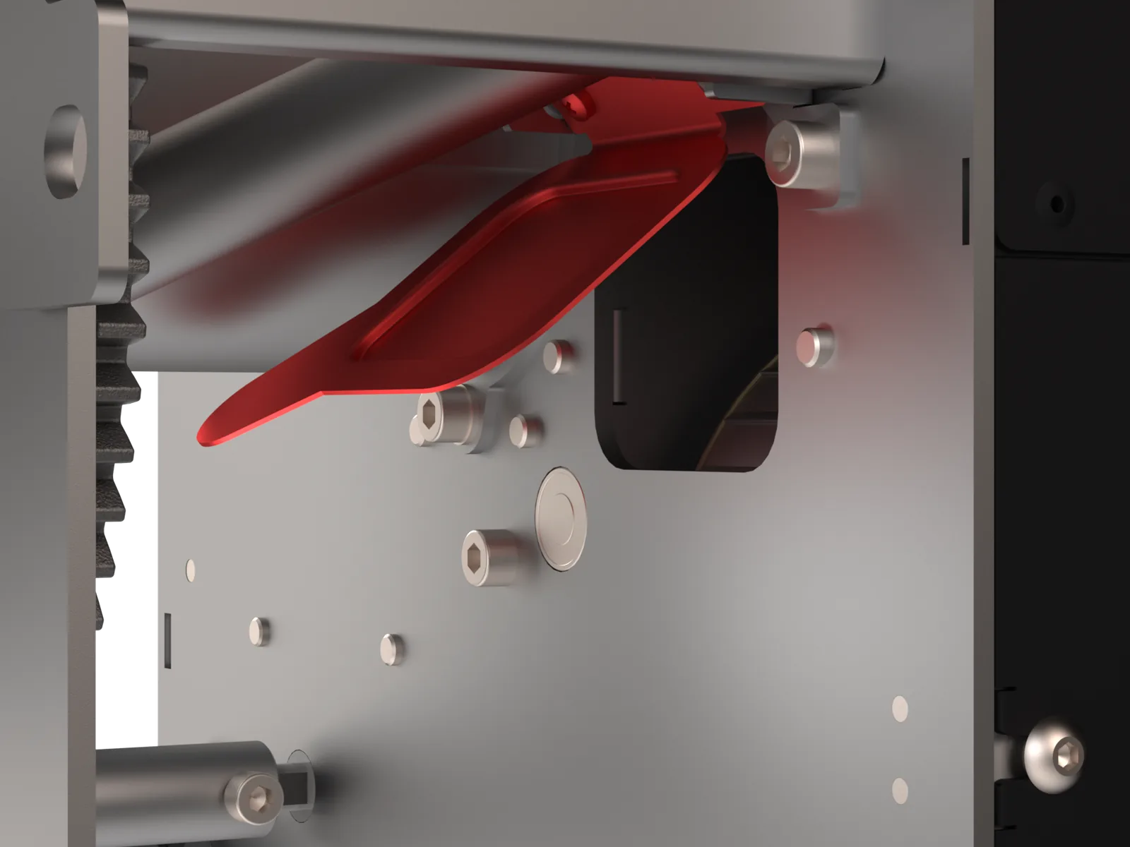 PellasX Revo EC HG - automatische ventilatorklep die de blaaskamer hermetisch afsluit